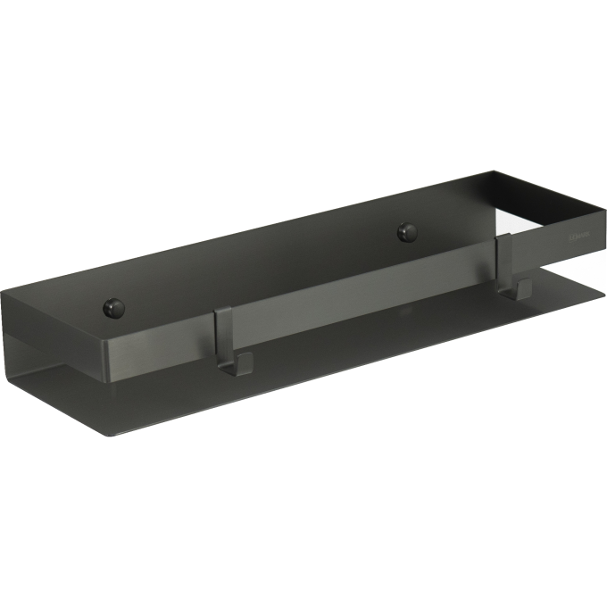 Полка для душа прямая LEMARK SHELF LINE 400 мм графит 9776054